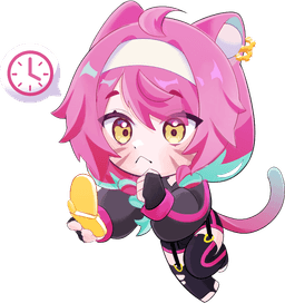 Streamer horloge gauche